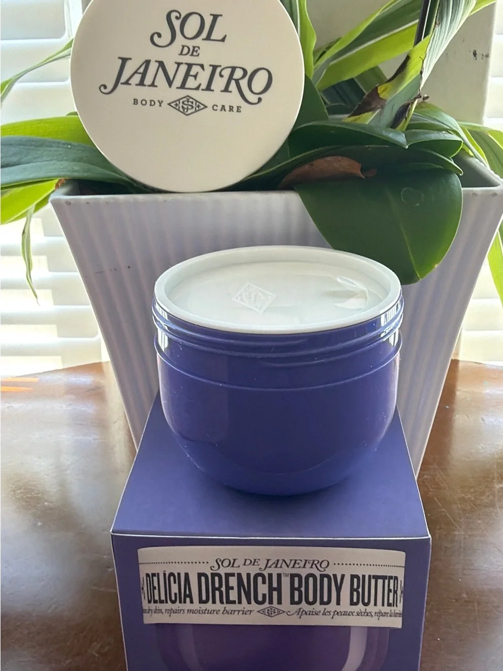 Sol de Janeiro Purple Drench Body Butter - Deep Violet Jar